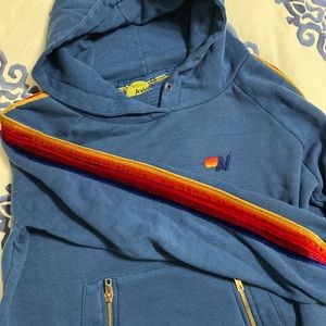 ⚡️⚡️AVIATOR NATION 5 Belour Stripes Hoodie⚡️⚡️